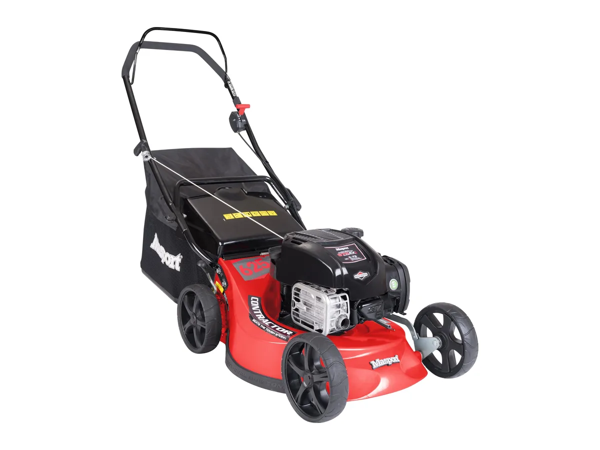 Petrol push rotary lawnmower